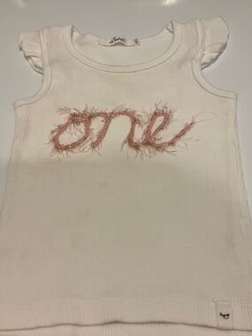 Oh Baby!  Fluttered Sleeve One Tank Top